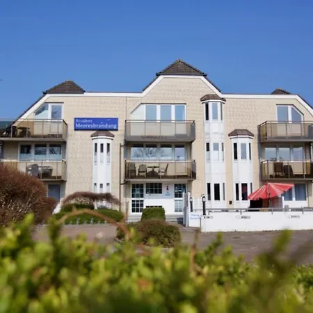Residenz Meeresbrandung 47, 3-raum Whg. Mit Loggia Zum Norden,3 X Tv, Schwimmbad, Sauna, Pkw-stellplatz ,wlan ! Lägenhet Cuxhaven